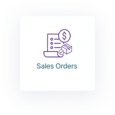 CRM Software Sales Order