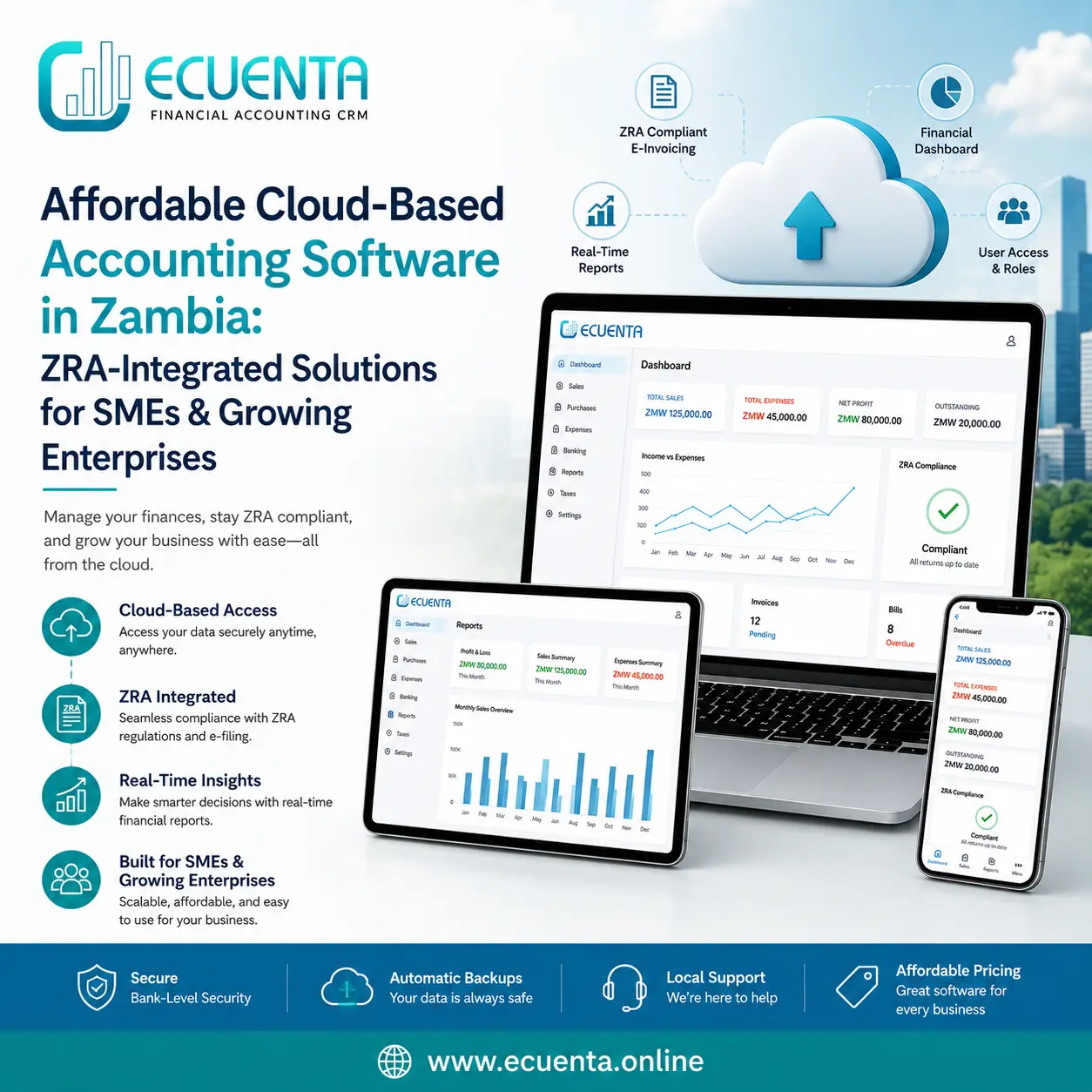 ZRA-Compliant and Now Integrated with Lenco for Seamless Digital Payments